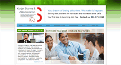 Desktop Screenshot of kunjarsharma.com